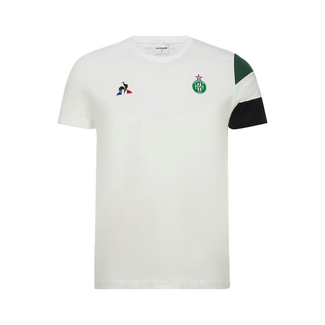 Le Coq Sportif T-shirt ASSE Fanwear Homme Blanc