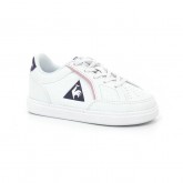 Chaussures Le Coq Sportif Icons Inf Girl Fille Blanc Violet Vendre