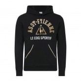 En ligne Le Coq Sportif Sweat à capuche ASSE Fanwear Homme Noir