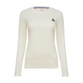 Le Coq Sportif T-Shirt Manches Longues Essentiels Femme Blanc En Ligne