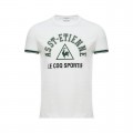Le Coq Sportif T-shirt ASSE Fanwear Homme Blanc Soldes Provence
