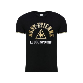 Le Coq Sportif T-shirt ASSE Fanwear Homme Noir Rabais prix