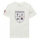 Le Coq Sportif T-shirt Fiorentina Fanwear Enfant Garçon Blanc Soldes Nice