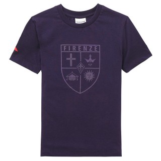 Le Coq Sportif T-shirt Fiorentina Fanwear Enfant Garçon Violet Acheter