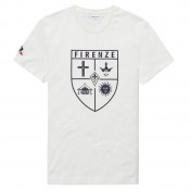 Achat de Le Coq Sportif T-shirt Fiorentina Fanwear Homme Blanc