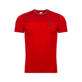 2017 Nouvelle Le Coq Sportif T-shirt LCS Tech Homme Rouge