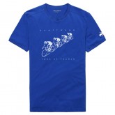 Le Coq Sportif T-shirt TDF 2017 Fanwear N°2 Homme Bleu Vendre France