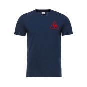 Le Coq Sportif T-shirt Tricolore Football Homme Bleu Boutique Paris