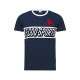 Achetez Le Coq Sportif T-shirt Tricolore Football Homme Bleu