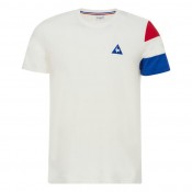 France Le Coq Sportif T-shirt Tricolore Homme Blanc