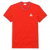 Le Coq Sportif T-shirt Tricolore Homme Rouge Site Francais