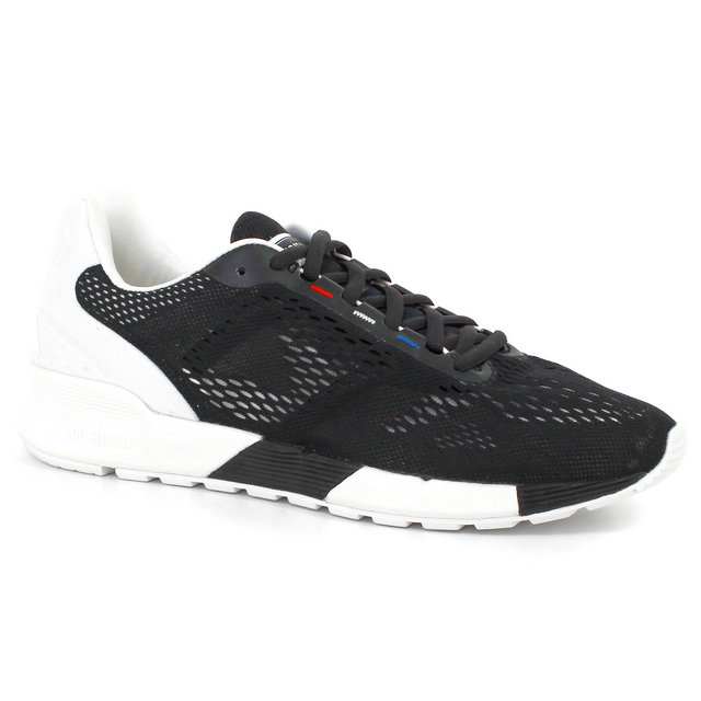 Chaussures Le Coq Sportif Lcs R Pro Engineered Mesh Homme Noir Blanc