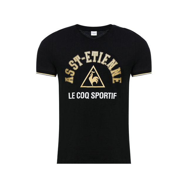 Le Coq Sportif T-shirt ASSE Fanwear Homme Noir