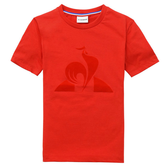 Le Coq Sportif T-shirt Essentiels Enfant Garçon Rouge