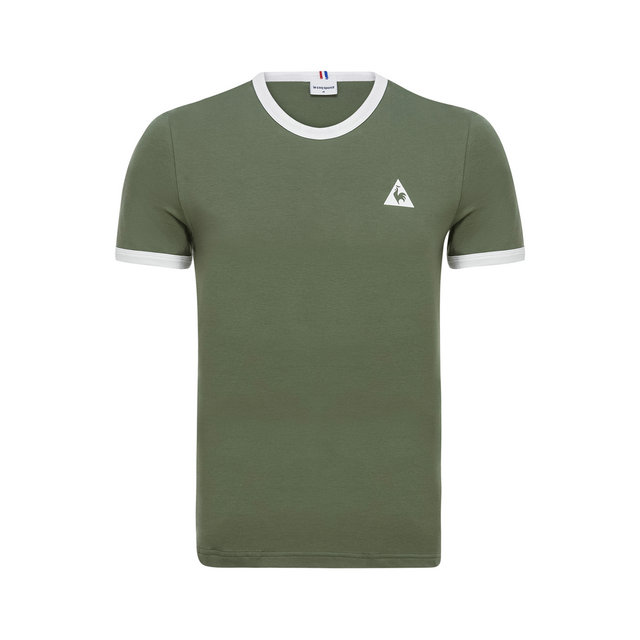 Le Coq Sportif T-shirt Essentiels Homme Vert Blanc