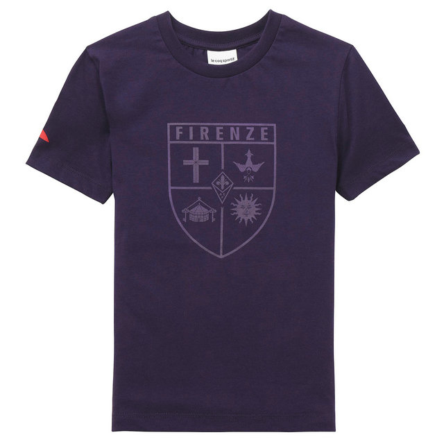 Le Coq Sportif T-shirt Fiorentina Fanwear Enfant Garçon Violet