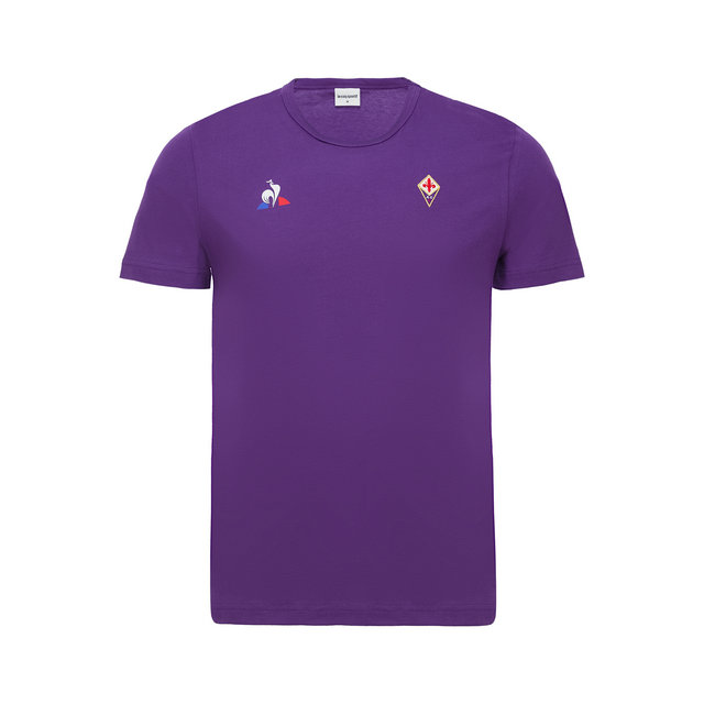 Le Coq Sportif T-shirt Fiorentina Pres Homme Violet