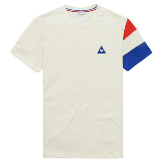 Le Coq Sportif T-shirt Tricolore Homme Blanc