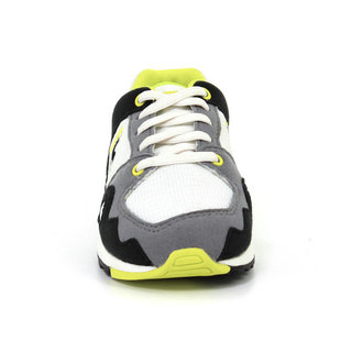 Chaussures Le Coq Sportif Lcs R1000 Inf Mesh Og Inspired Fille Blanc Jaune