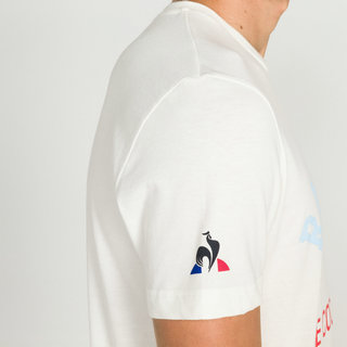 Le Coq Sportif T-shirt Racing 92 Fanwear Homme Blanc