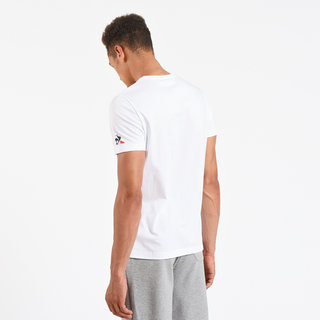 Le Coq Sportif T-shirt TDF 2017 Fanwear N°1 Homme Blanc