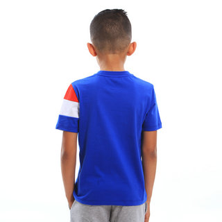 Le Coq Sportif T-shirt Tricolore Enfant Garçon Bleu